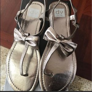 NWOB DOLCE VITA DV BOW FRONT SANDALS SHOES 10